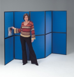 BusyFold Light - 10 Panel Folding Display System